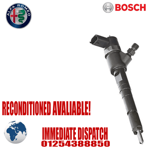 Alfa Romeo Mito 1.3 JTD Reconditioned Bosch Diesel Injector - 0445110183